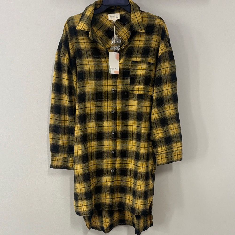 Before You Flannel Dress
